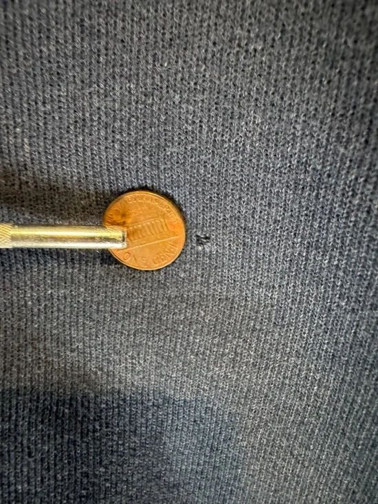 This Feels Seriously Lived in by American Eagle AE Women’s Navy Blue Medium Quar - Picture 5 of 6